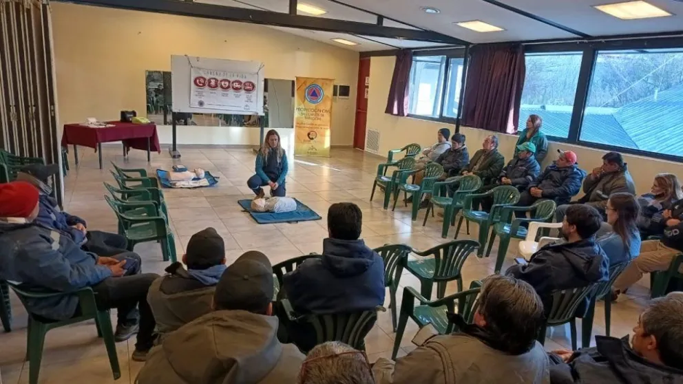 Más de 4.200 personas fueron capacitadas en RCP desde 2016 a la fecha