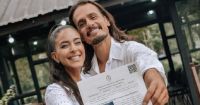 Las mejores fotos del casamiento por civil de Celeste Muriega y Christian Sancho