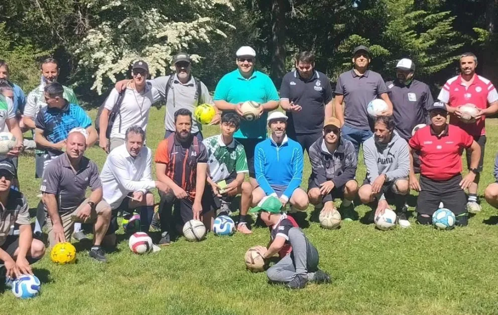 Nuevo encuentro del circuito local de footgolf en La Angostura