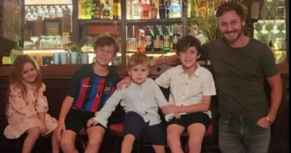 El curioso lugar en el que eligió vacacionar Benjamín Vicuña con sus hijos
