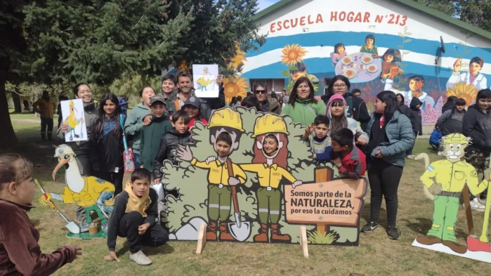 Lanzaron la campaña escolar de prevención de incendios forestales 