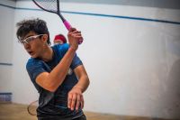 Representante de la asociación rionegrina presente en el Sudamericano Juvenil de Squash