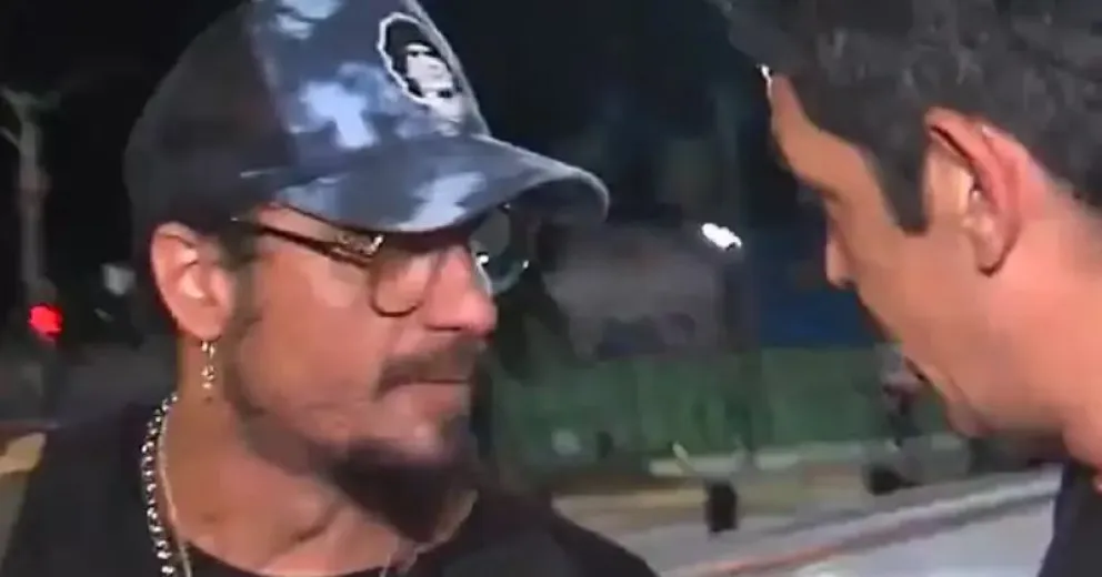 La polémica reacción de Daniel Osvaldo al ser consultado por su romance con Daniela Ballester