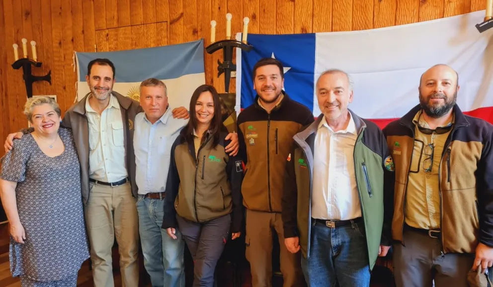 Finalizó pasantía de guardaparques de Chile