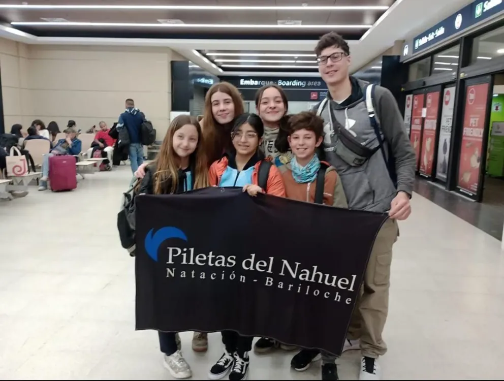 Nadadores de Piletas del Nahuel en el nacional 