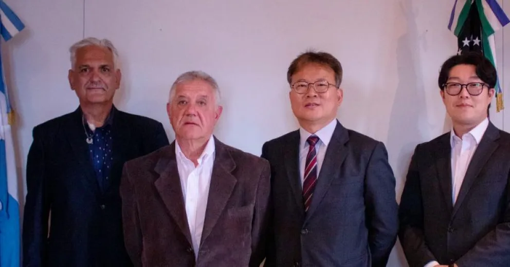 El cónsul de Corea del Sur de visita en Bariloche