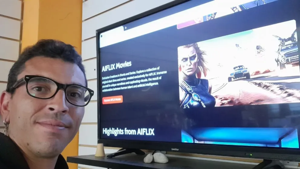 Empezó como ejercicio de inteligencia artificial y participó de afamado festival