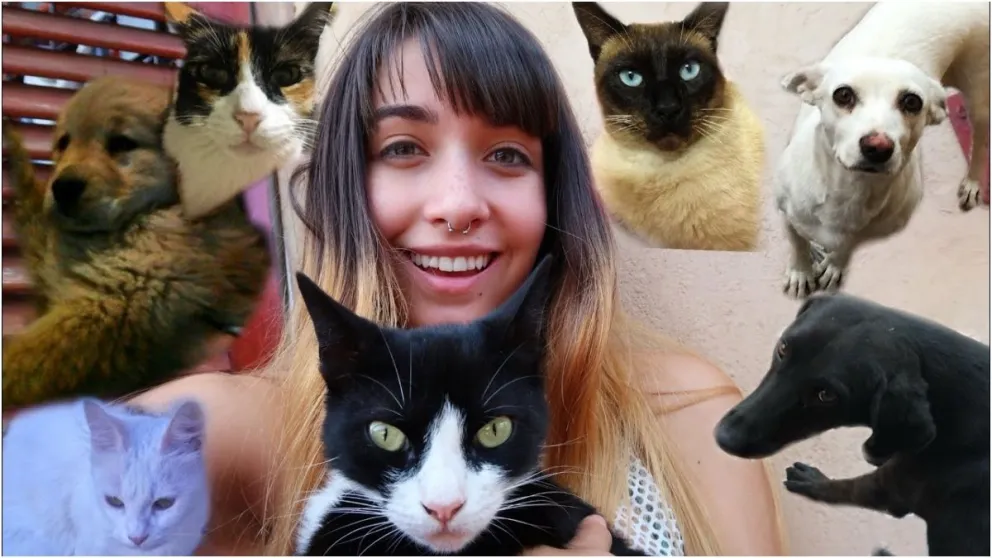 La increíble cantidad de mascotas que tiene María Becerra en su casa