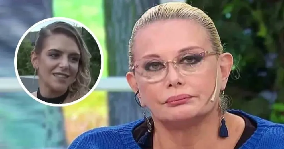 El reproche de Carmen Barbieri a Sofía Aldrey, la ex de Fede Bal: "Vos vivís de otra cosa"