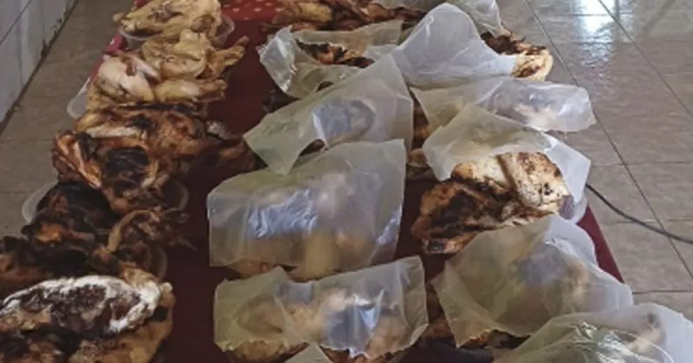 Misión cumplida: entregaron 100 cenas de Nochebuena a adultos mayores