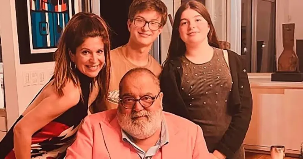 Así fue el festejo de Navidad de Jorge Lanata y Elba Marcovecchio en Uruguay