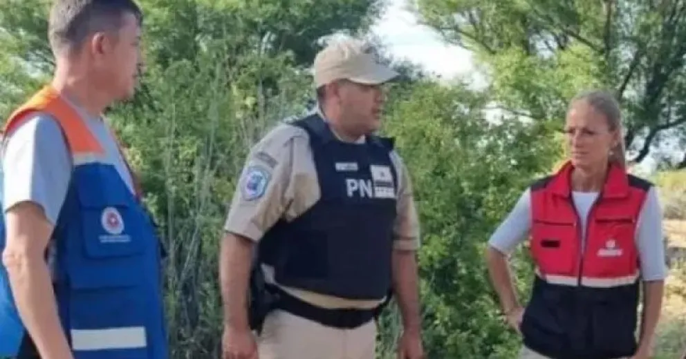Encontraron pertenencias del pescador perdido