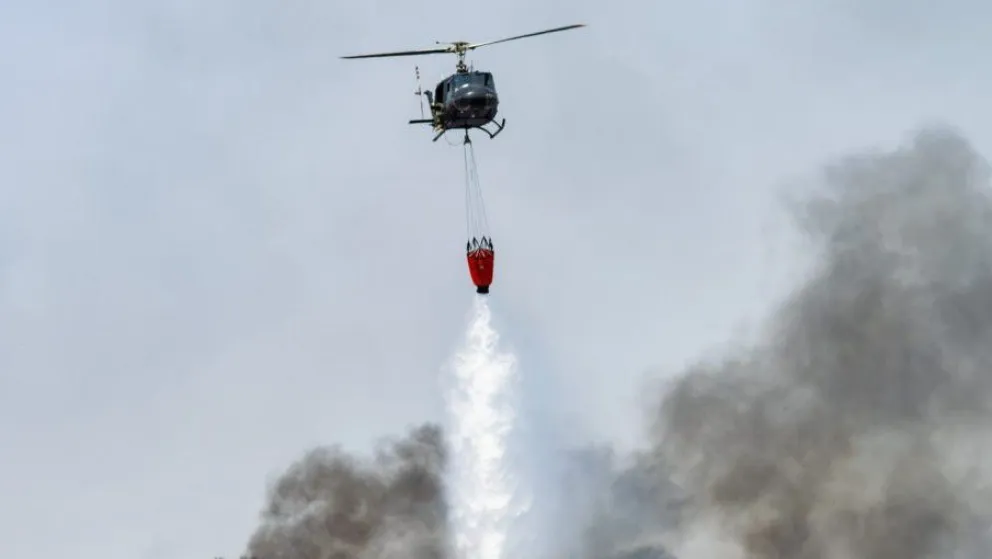 Aseguran un helicóptero del Servicio Nacional de Manejo del Fuego para Río Negro  