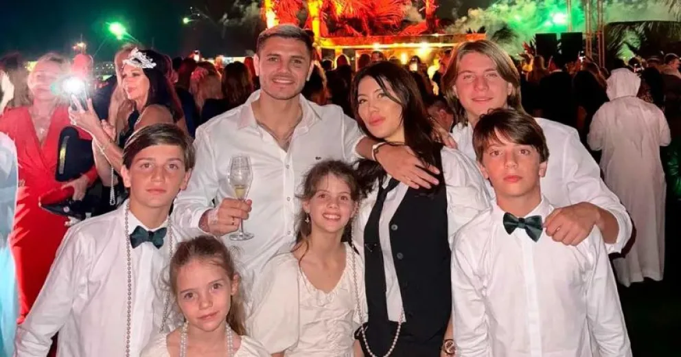 Las fotos de Wanda Nara en Dubai para recibir el 2024