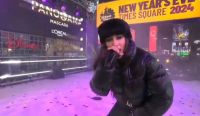 María Becerra brilló en el escenario internacional de Año Nuevo en Times Square