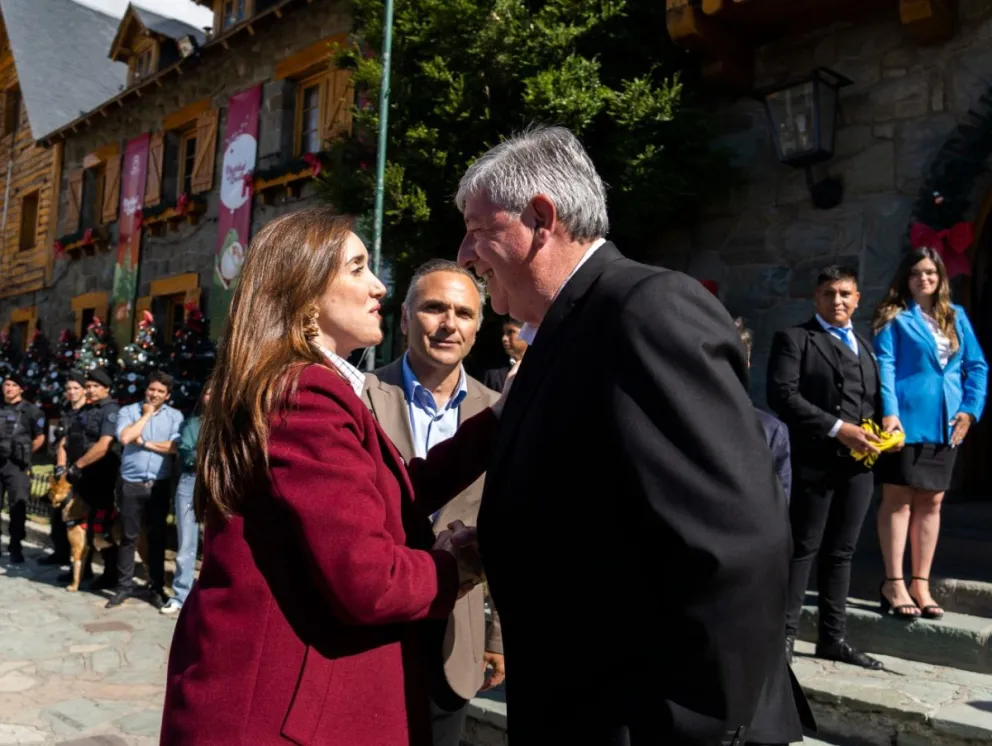 Walter Cortés recibió a la vicepresidenta Victoria Villarruel y la declaró Huésped de Honor
