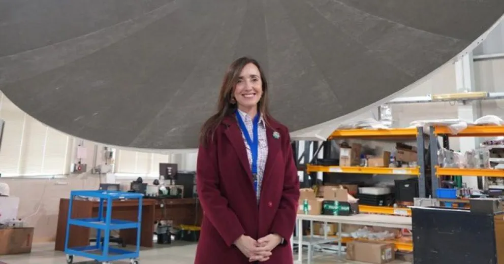 La vicepresidenta, “orgullosa” del trabajo tecnológico de Bariloche