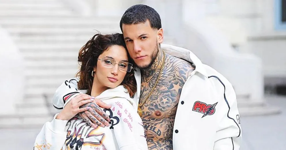 Alex Caniggia comparó a su pareja Melody Luz con una famosa cantante argentina: "Es igual a…"