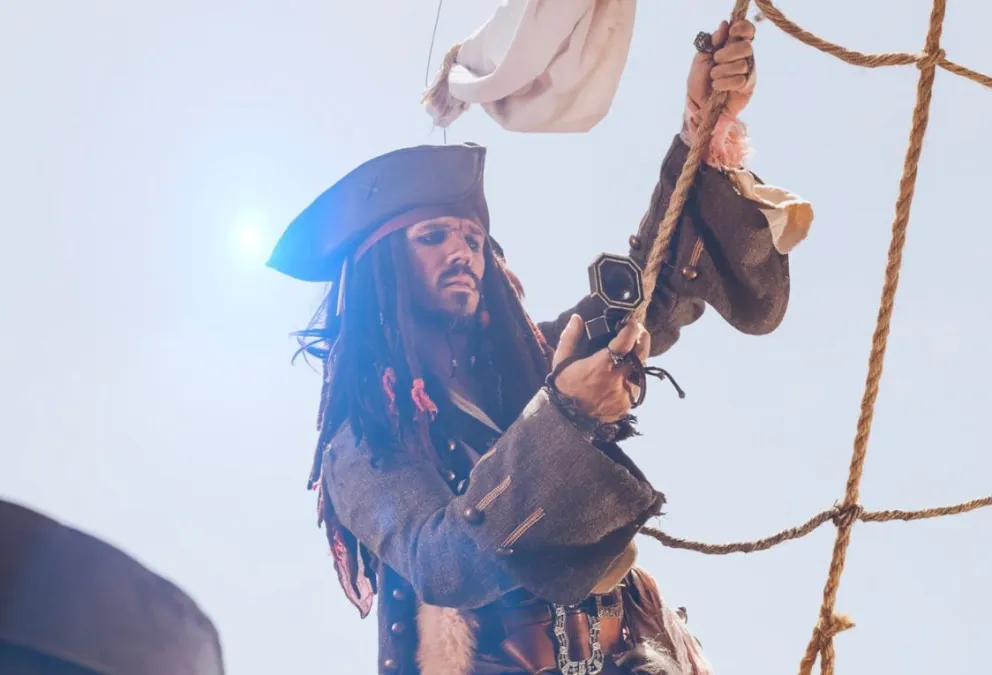 Jack Sparrow navega hacia Bariloche