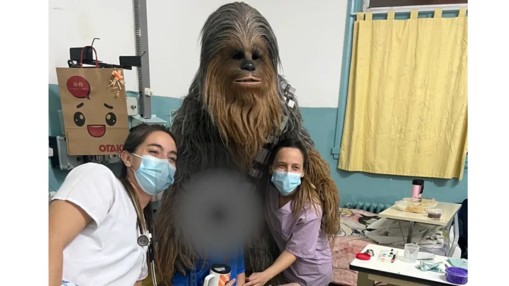 La vez que Chewbacca estuvo en el Hospital Zonal