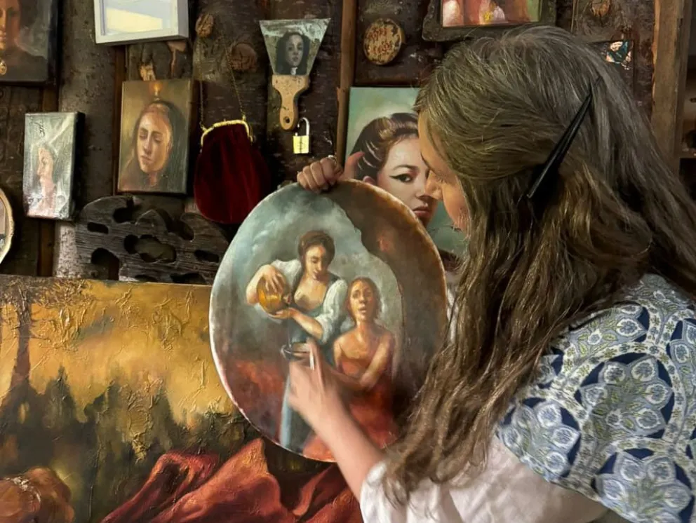 Para María Varas, “la vida misma” da origen a “Rituales”