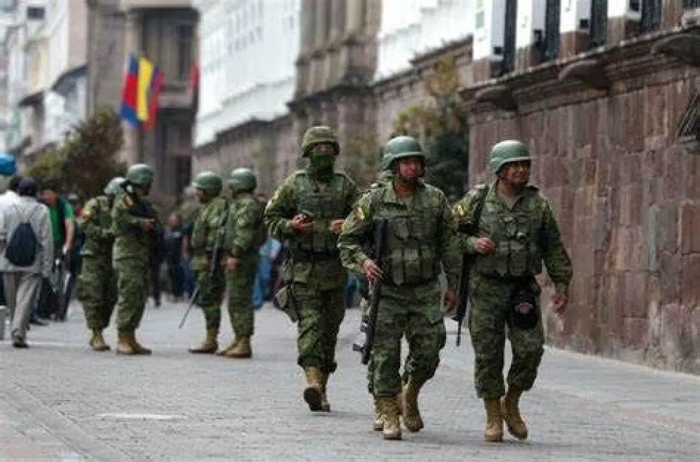Crisis en Ecuador: el Gobierno argentino ofreció enviar fuerzas de seguridad