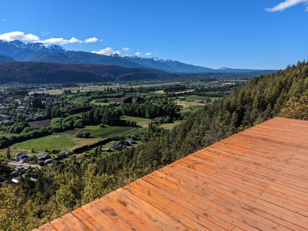 El cerro Amigo ya tiene mirador