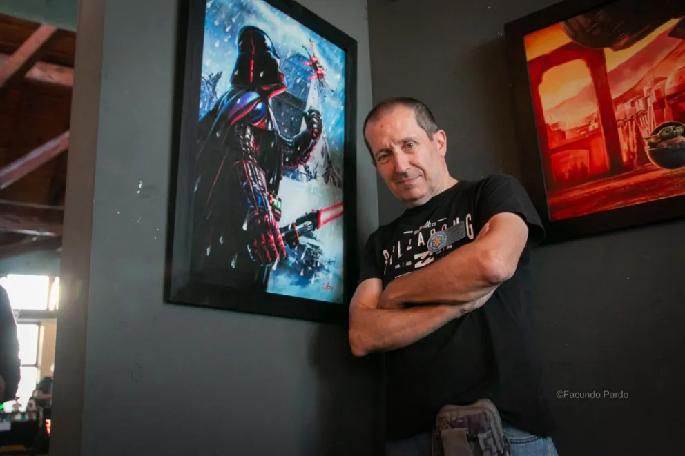 Darth Vader en el planeta Hoth… y en Bariloche