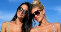 En fotos: Vanina y Silvina Escudero posaron juntas en bikini desde la playa