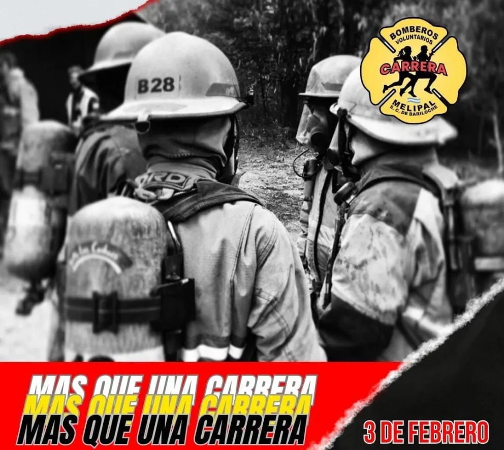 Siguen abiertas las inscripciones para la segunda edición de la Carrera de Bomberos Melipal