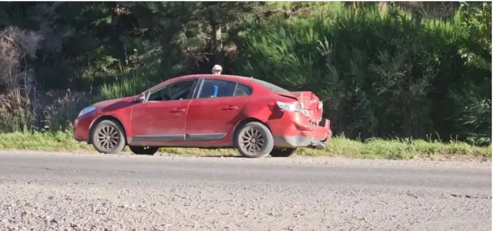 Otro choque en Ruta 40 en esta temporada y van...