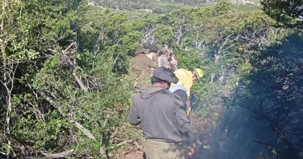 Lograron controlar incendio forestal
