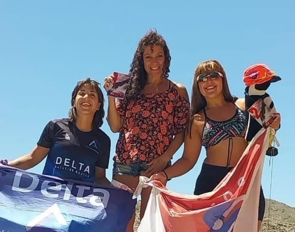 Roxana Pescader llegó primera en Piedra del Águila