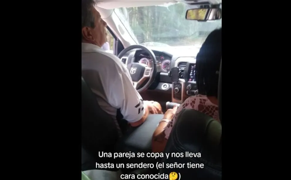 Una turista hizo dedo en Bariloche y la llevó el papá de un campeón del mundo
