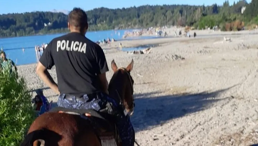 La Policía incrementa controles de a caballo para evitar incendios forestales