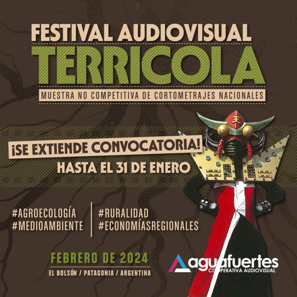 Llega una nueva edición del Festival Audiovisual Terrícola, en la Cormarca Andina 