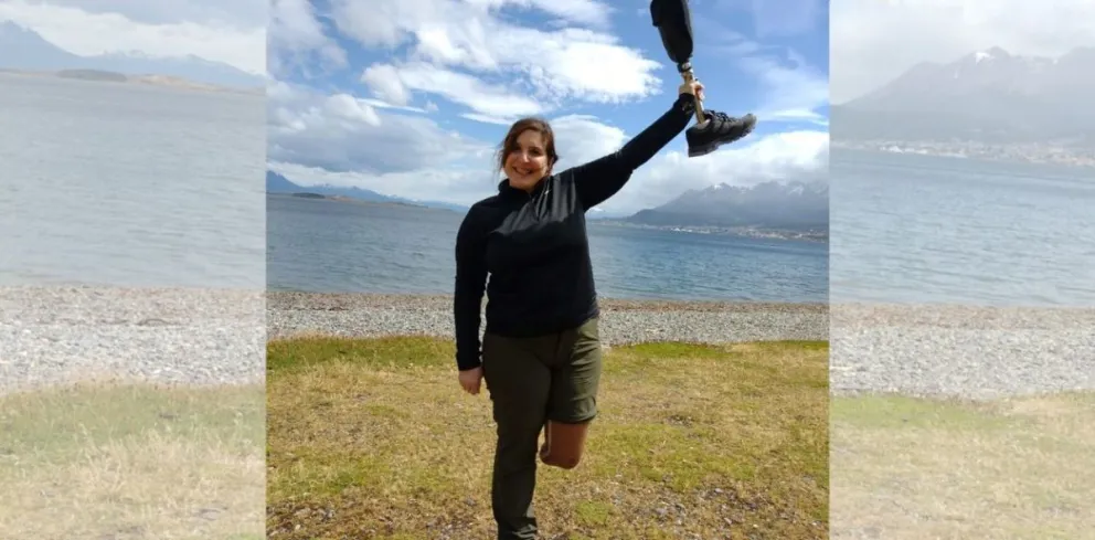 La historia de la abogada que perdió la pierna en el alud del Refugio Jakob hace un año 