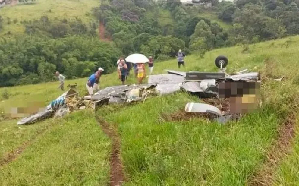 Brasil: se estrelló una avioneta y perdieron la vida siete personas, incluido un niño