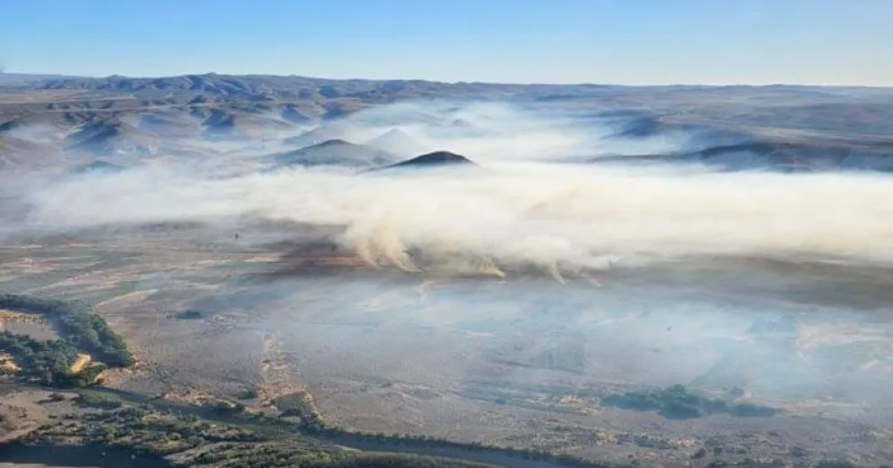 Enorme preocupación por los focos de incendio en Collón Curá