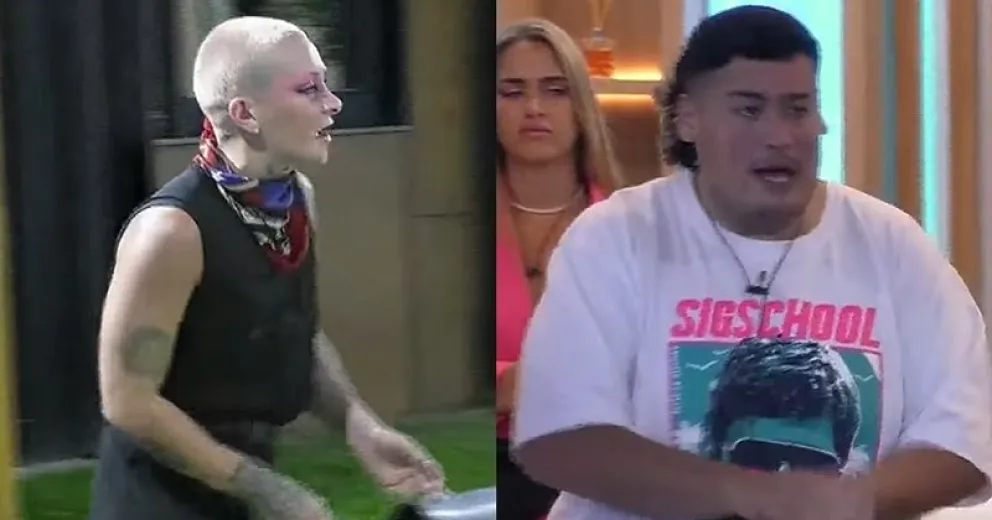 El picante cruce entre Furia y Manzana que cortó la transmisión de Gran Hermano