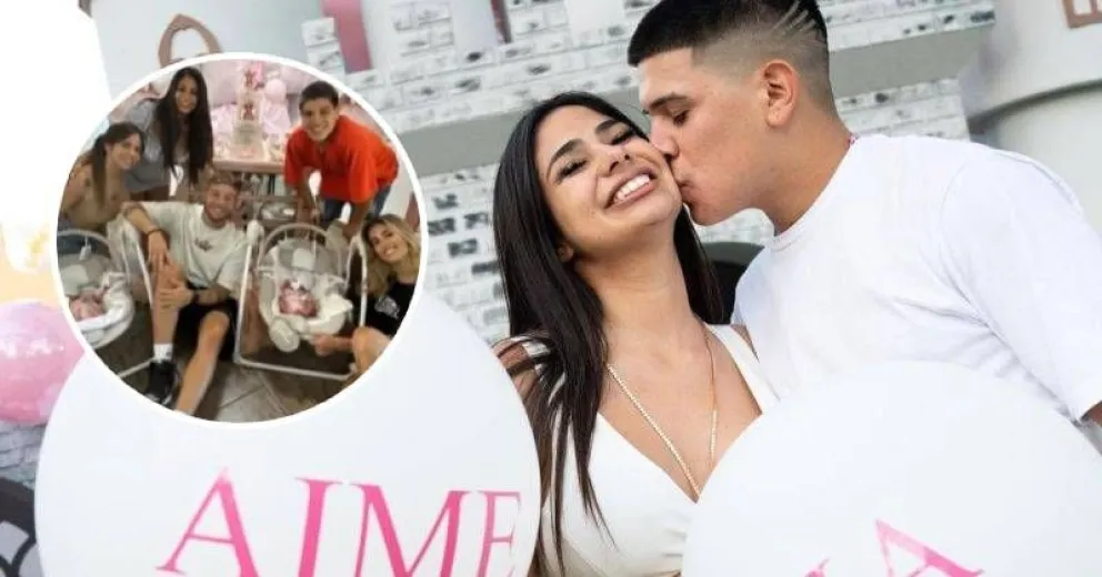 Las fotos de las gemelas de Daniela Celis y Thiago Medina tras recibir el alta médica
