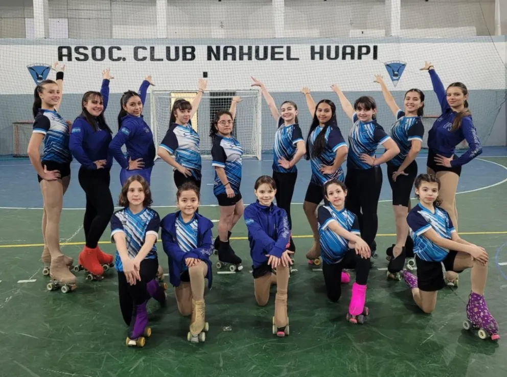 Comenzó la pretemporada el equipo de patín del Nahuel