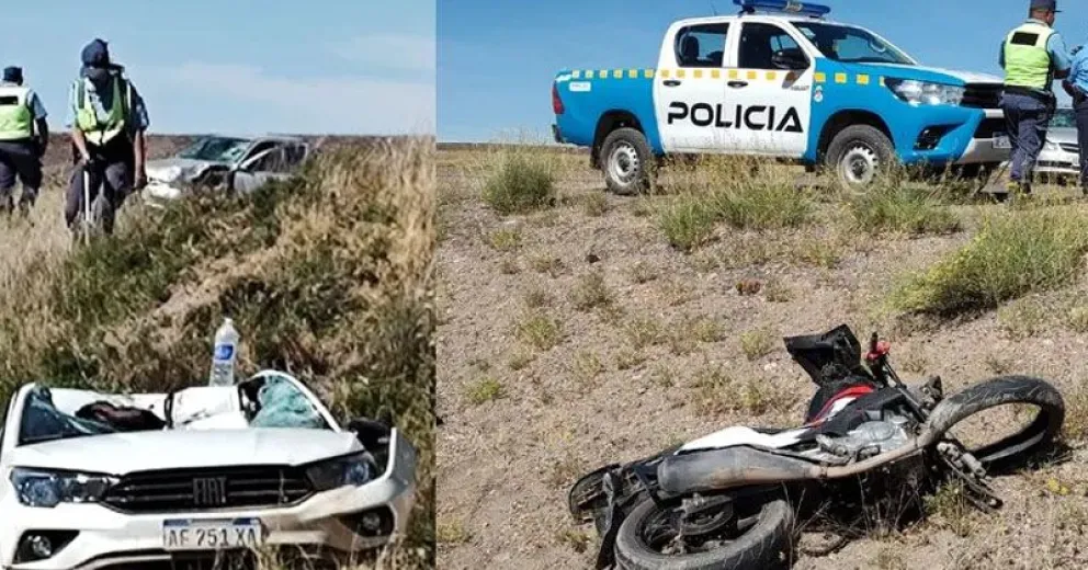 Falleció en Bariloche el motociclista que chocó en la zona del puente Collón Cura