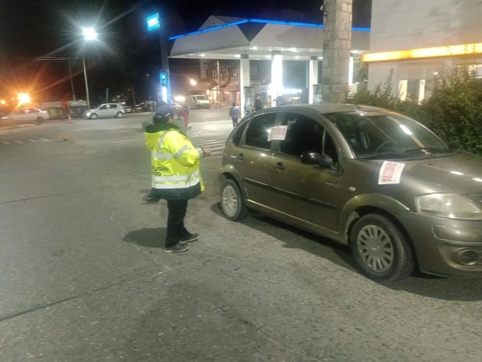 Controles de tránsito: 44 vehículos retenidos durante el fin de semana