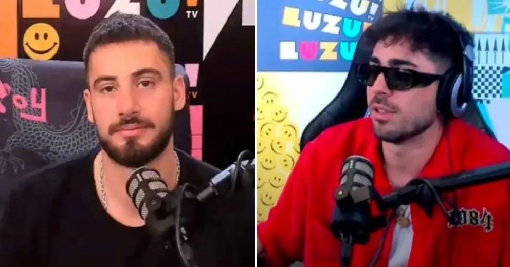 Agustín Franzoni, ex de Flor Jazmín, reveló cómo fue su tensa relación con Nico Occhiato antes de irse de Luzu