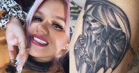 Morena Rial reveló por qué se tatuó y es devota de San La Muerte