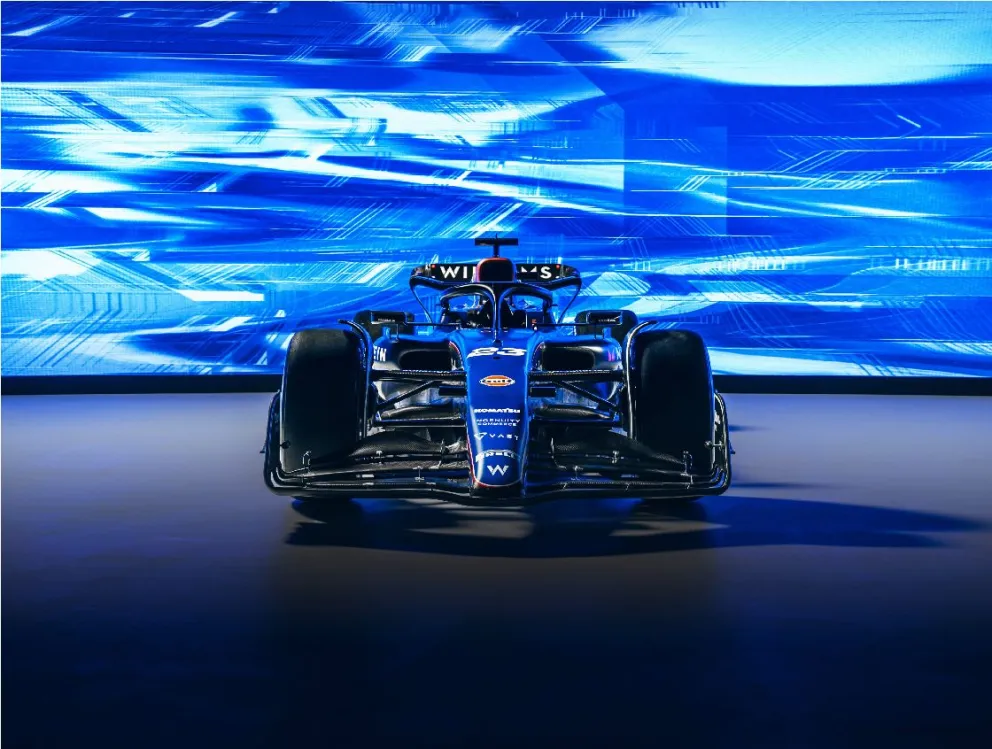 Williams presentó su auto para la Fórmula 1 2024, que podría ser utilizado por Franco Colapinto