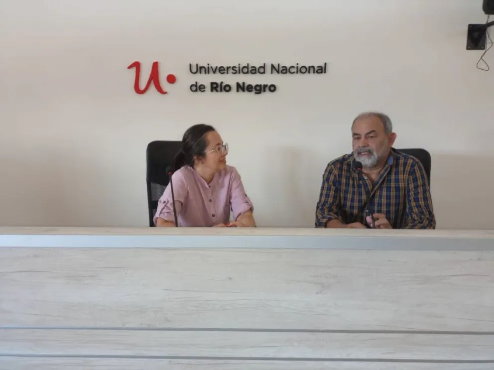 El rector de la UNRN se reunió con Neri, titular de la Unidad Provincial de Enlace con las Universidades