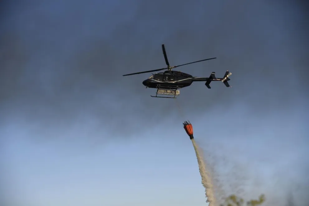 Organismos de combate de incendios forestales de la región buscan contar con medios aéreos propios durante el verano 