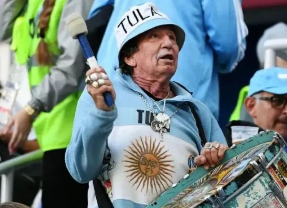 Falleció Tula, el inolvidable y más famoso hincha de la Selección Argentina